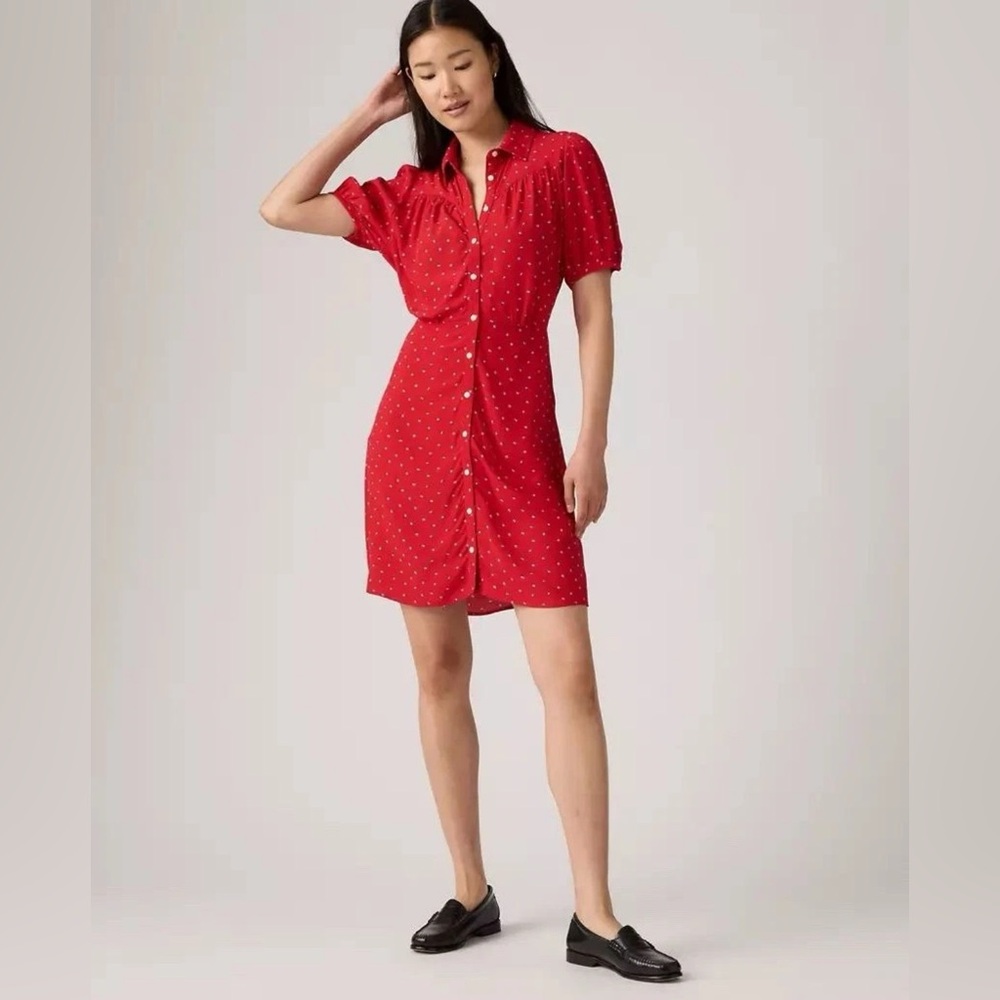 NWT Levi’s Women’s Mini Dress Multi Color Size XL